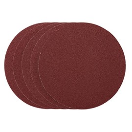 Draper 63531 Sanding Discs, 305mm, 40 Grit, PSA (Pack of 5), Red, One Size