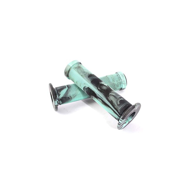 KHE Acme 2-Tone BMX Grips 130 mm with Flange Black
