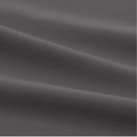 Small Travel Pillowcase 12x16 Dark Grey Solid Zipper Set of 2 PC 600 Thread Count 100% Pure Egyptian Cotton Decorative Hotel Quality Mini Throw Pillow Insert (Dark Grey Solid, Toddler 12x16 Zipper)