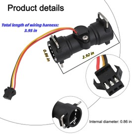 Water Heater Flow Sensor - Water Flow Detection for Camplux/Ranein/Recpro/Girard/Furrion RV & Gas Tankless Heaters, Universal Fit Household & RV Water Heating Systems