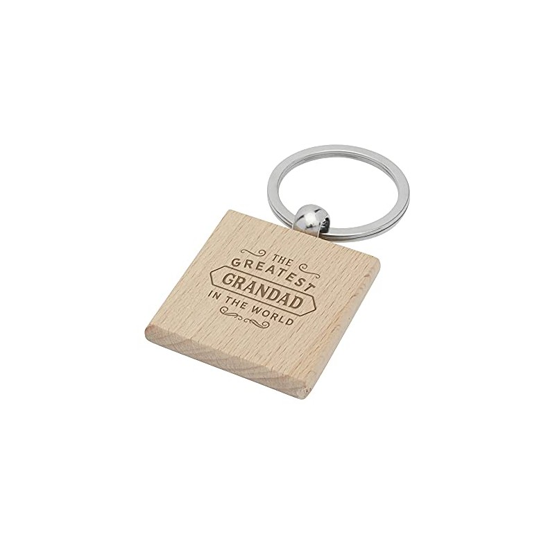 D Design Invent Print! Grandad Gift Idea Key Ring Keyring