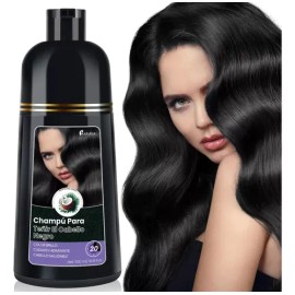 Kaisasa Shampoo con Tinte y Aceite de Coco, Fórmula Hidratante para Cabello Colorido, Brillante y Suave, Ideal para Todo Tipo de Cabello 500 ml       