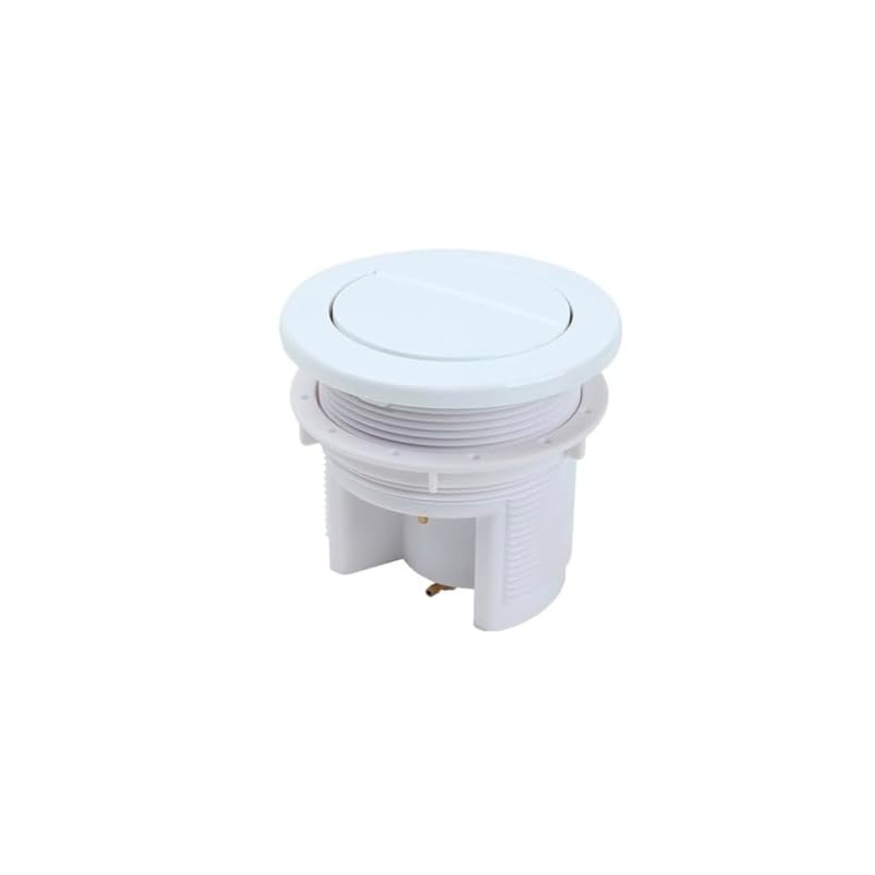 Housler® White Pneumatic Toilet Cistern Tank Dual Push Button