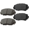Afa Motors Front Quiet D1210 Ceramic Brake Pads Sets Replacement