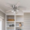 Portage Bay Ceiling Fans Renton 42" Brushed Nickel Indoor Fan