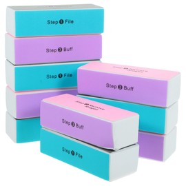 FOMIYES Nail File Buffer Block 20 Pcs Manicure Nail Buffing Block Sanding Sponge Block Buffer Sanding Block Fingernail Buffer Abrasive Rubber Blocks Nail Art Shiner Buffer Polishing Buffer Major File