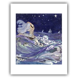 The Ibis - Pamela Colman Smith : ''Sea Creatures'' (c.1907) - Museum-Grade Giclee