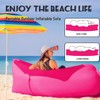 FainFun Inflatable Beach Sofa, 200 x 70 cm Sofa, Inflatable