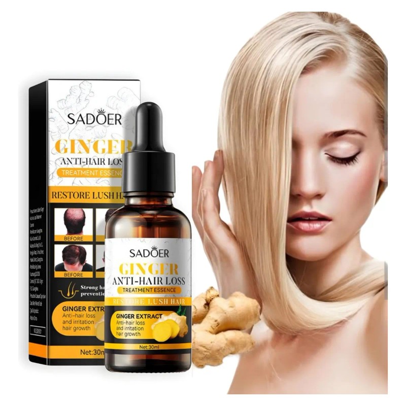 Serum Concentrado Gengibre Natural Crecimiento Cabello 30ml