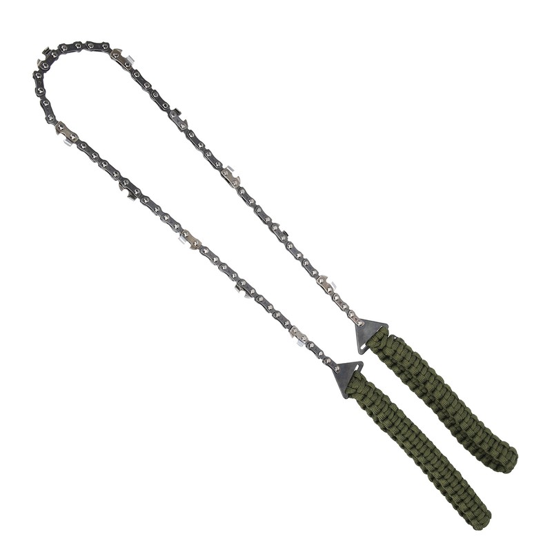 11 Teeth Chain Saw Outdoor Survival Stainless Steel Wire Pocket