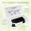 NAGARAKU Individual Eyelash Extensions, Luxury Collected Classic Single Lashes Upgraded