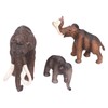 Mammoth Model Simulated Figurine Realistic Plastic Mammoth Toys for Animal