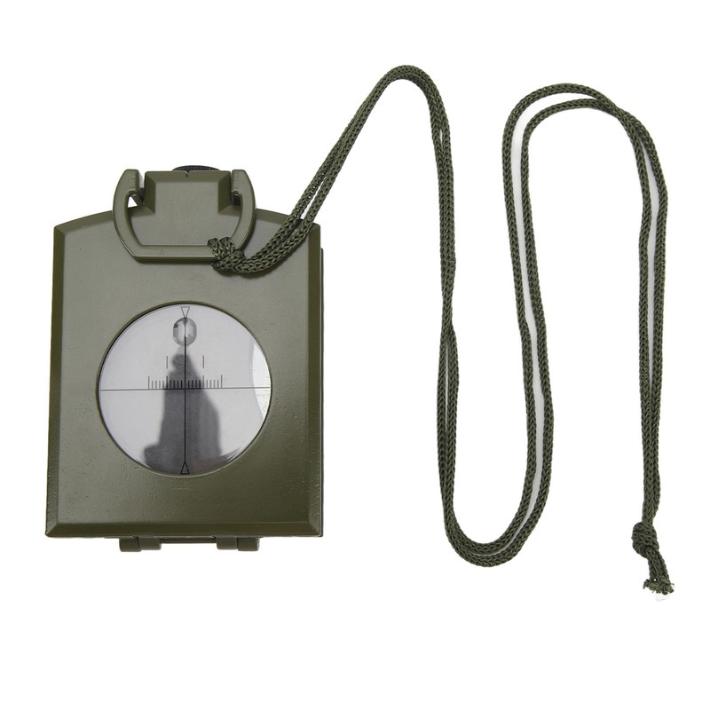 Compass Multifunctional Accurate Waterproof Hand Held Metal Compass for Hiking