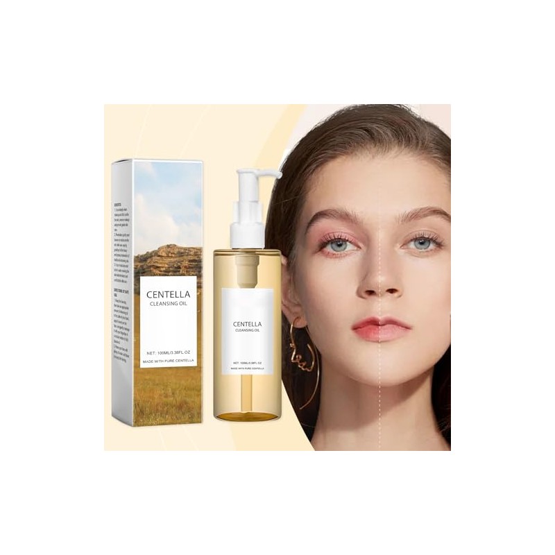 Yinhing Centellas Aceite Limpiador, Vitamina E y Extracto de Centellas