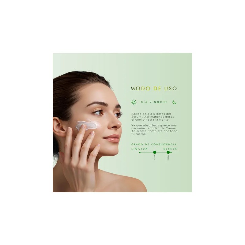 Pack Anti Manchas Aclarante Intensivo Reparador Facial 2u Todos