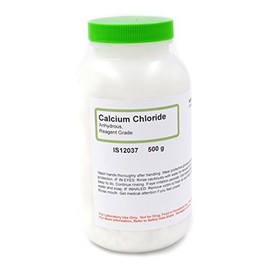 Reagent Grade Anhydrous Calcium Chloride, 500g - The Curated Chemical Collection