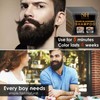 10x Sevich Beard Blackening Shampoo 5 Mins Dye Beard Black