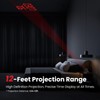 Newentor Projection Alarm Clock, 2-in-1 Weather Station for Bedroom Ceiling,