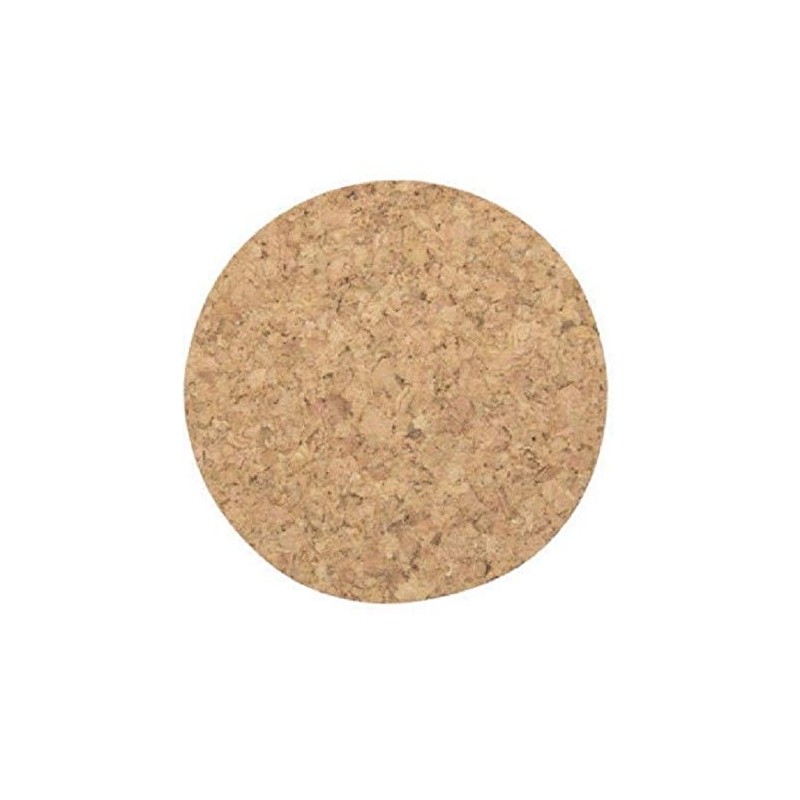 NICOLINE Set of 6 Natural Cork Coasters