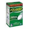 Polident 3 Minuto Antibacteriano Denture Limpiador Tablets,