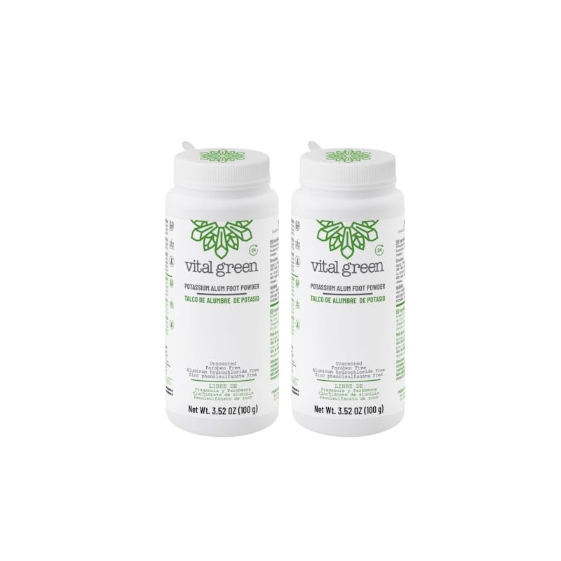 Talco Alumbre 100g Sin Color 2 u/pqt