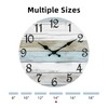CHYLIN Wall Clock 14 Inch Bathroom Clock, Rustic Wall Clocks