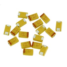 20x Tantalum Capacitor SMD 150µF 6,3V 125°C ; Size D ; B45196H1157K409 ; 150uF
