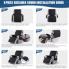 TAOCOCO 100% Waterproof Recliner Covers, Recliner Sofa Covers with Leg