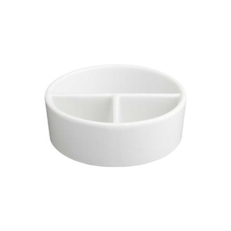 Sumikundo 26506 Round Brush Wash, 3 Holes, Ceramic, 4.7 inches