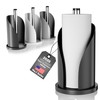 Toilet Paper Towel Holder, Stainless Steel Freestanding Bathroom Tissue Organizer,