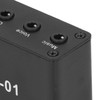 Background Music Controller Black Excellent Compatibility Miniature Size Music Switcher