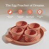 Our Place Silicone Egg Poacher Add-On - Easy-Use Poaching Set