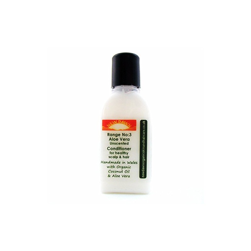 New Dawn Natural Unscented Hair Conditioner - 73% Organic -