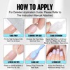 TOMICCA Nail Tips for Gel Nails with Nail Glue Set,