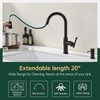 Touchless Oil Rubbed Bronze Kitchen Faucet with Soap Dispenser, DAYONE