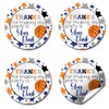 Fun Basketball Sports Lover Birthday Party Stickers for Boys, 40