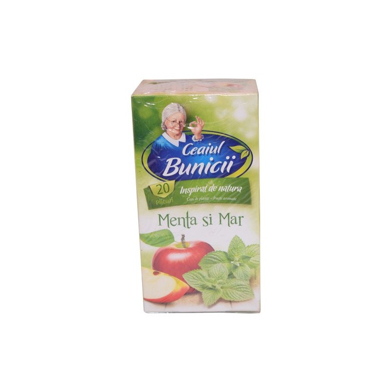 Babcia Jagoda Mint & Apple Tea 40g (Pack of 2)