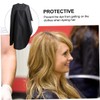 BIUDECO Hair Cutting Cape Black Hairdresser Cloths Heat Protection Hair