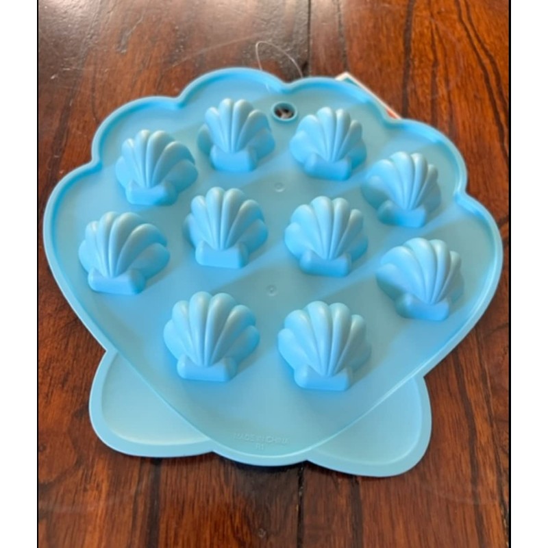 SEA SHELLS SILICONE CHOCOLATE CANDY MOLD ICE TRAY