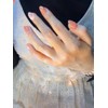 [Janef] Fluorescent lights on the backs of your hands for