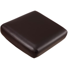 Fuloon Faux Leather Couch Cushion Slipcover, Waterproof Stretch Covers for Sofa, RV Chair Seat Cover, Individual Loveseat Couch Cushion Replacement, PU Leather Sofa Slipcovers(1 Pack, Brown)