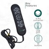 AlveyTech 10-Button 5-Pin Replacement Remote Hand Control for Pride VivaLift