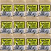 Water Gremlin (12) Packs Water Gremlin 3/8 Oz Rubbercor Sinkers