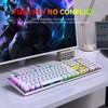 HUO JI E-Yooso Z-88 Wired Typewriter Style Mechanical Gaming Keyboard,