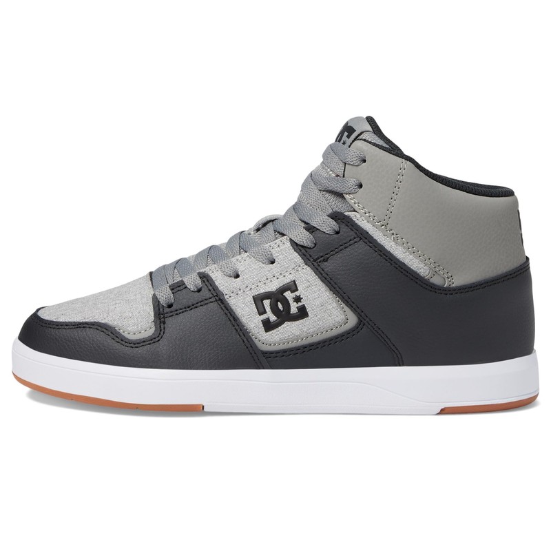 DC Men's Shoes Cure High Skate, 8 Grey
