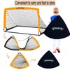 Sports Kids Practice Soccer Goals, Pop Up Folding Soccer Goal
