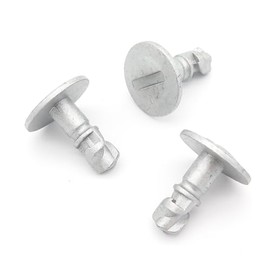 VVO Fasteners Metal Engine Undertray Bolt, Silver (Pack of 10)