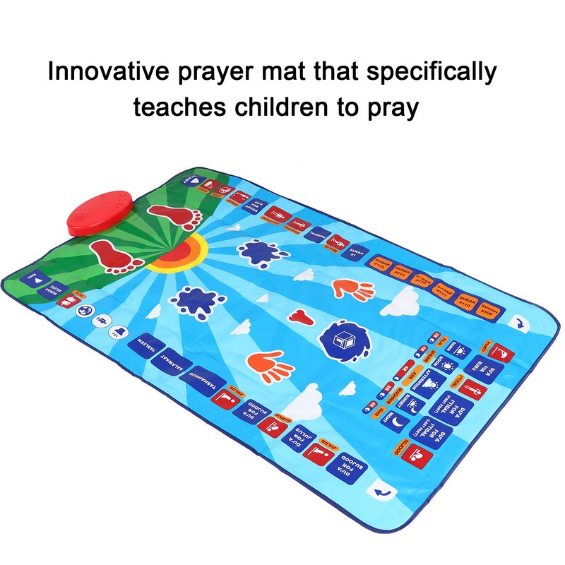 7 Languages Educational Prayer Mat Electronic Interactive Prayer Rug Mat