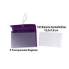 Metzger & Mendle 66030331 Index File Box, Berry Purple (Purple)
