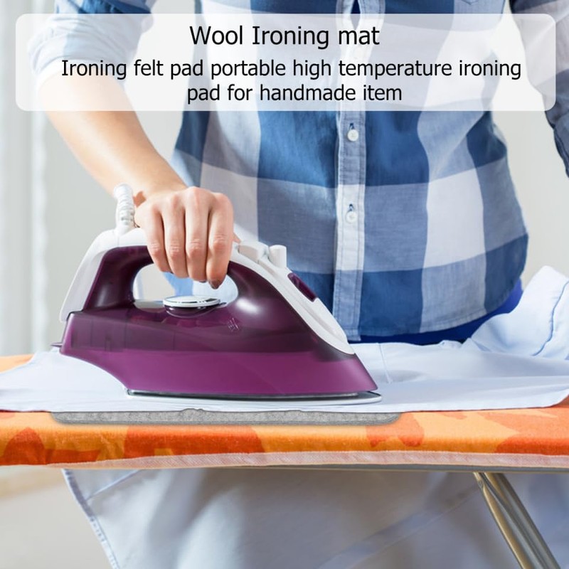CORHAD Ironing Felt Pad High Temperature Wool Pressing Mat for